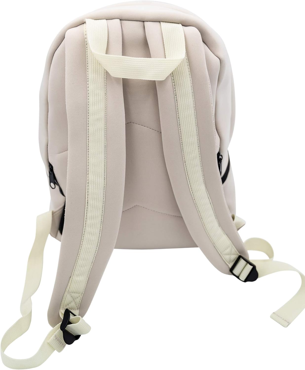 DRFT Neoprene Water Resistant Lightweight Backpack for Travel, Beach, and Sport (White)