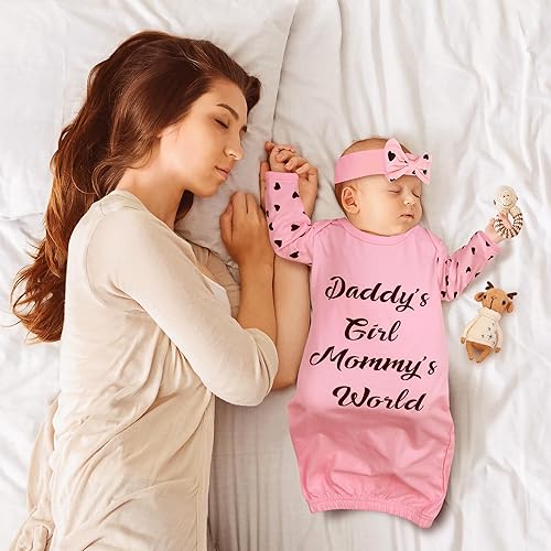 Miniatura 7 de Vestido para bebé recién nacida de 0 a 6 meses, camisones para niña, regalo para bebés y niñas, traje para hermana pequeña recién nacida y trajes