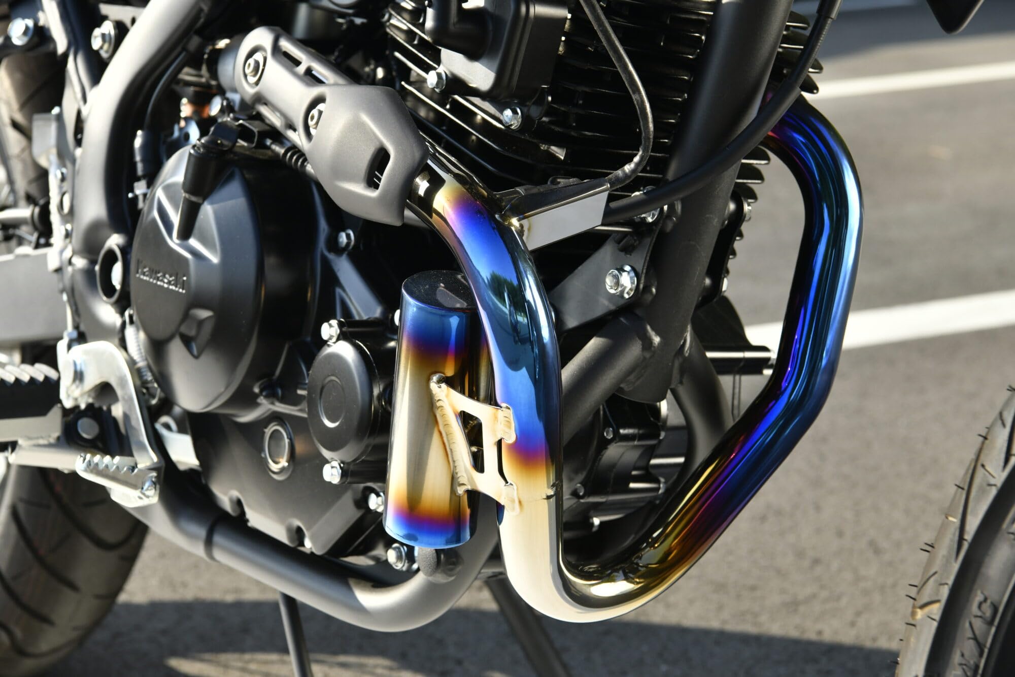 Amazon | ビームス(BEAMS) バイク用 Power device pipe TITANIUM