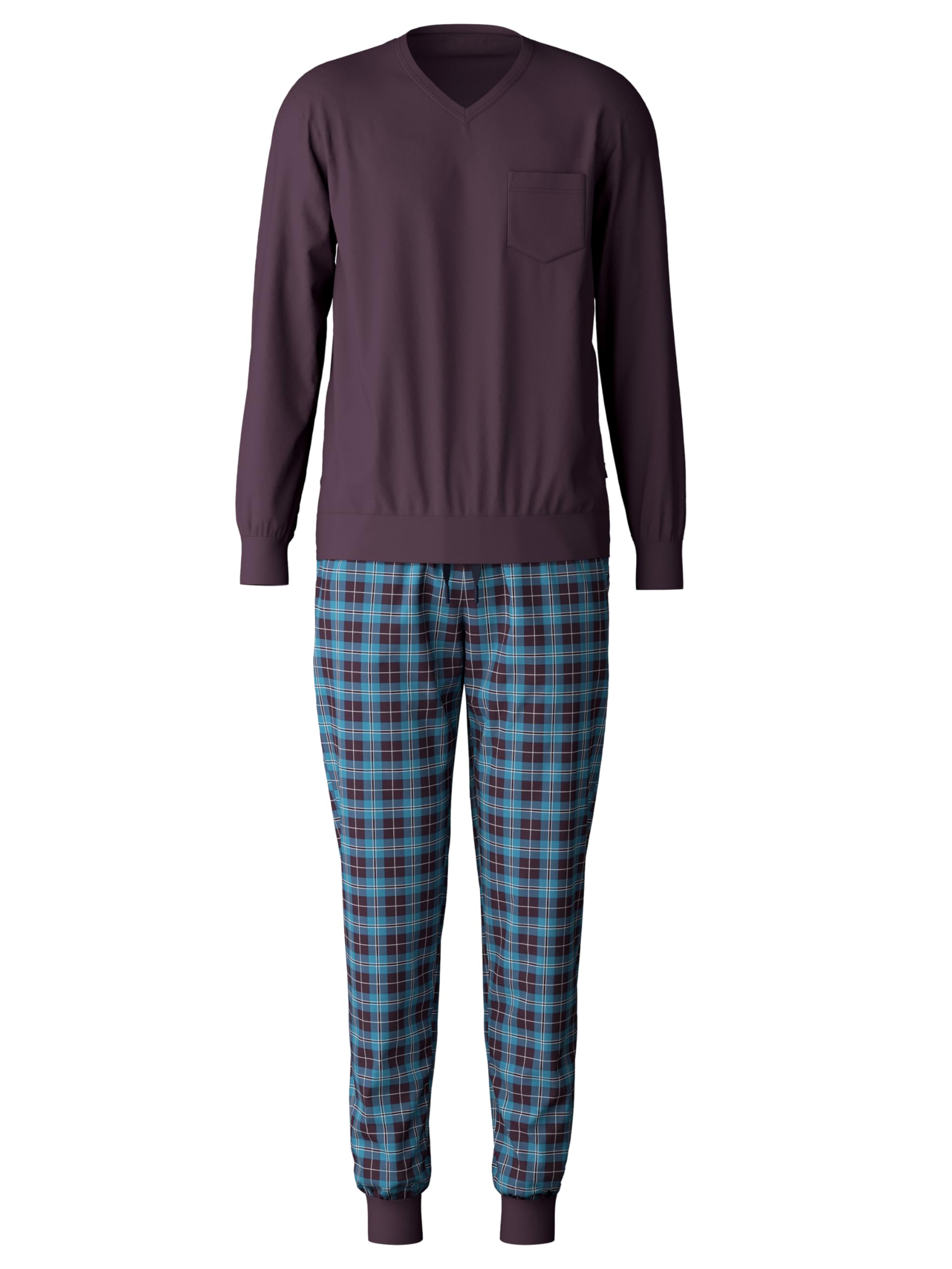 Calida Relax Comfy Set di Pigiama Uomo (Pacco da 1)