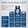 Baja Sea Salt – Hand-Harvested, 454g, Sun-Dried, 90+ Elements, Low-Sodium Gourmet Salt – Premium Cooking & Health-Friendly Seasoning – Resealable Pouch