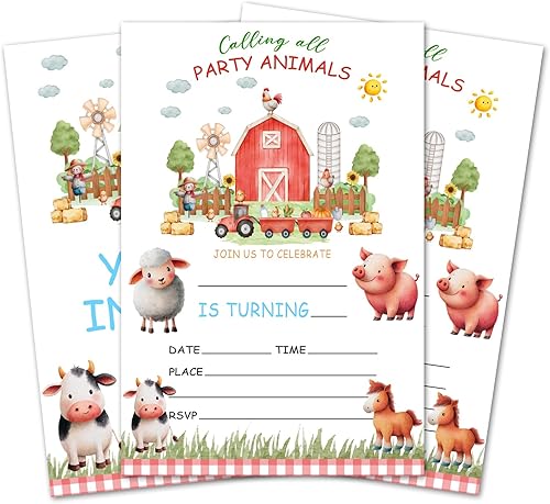 Miniatura 24 de Tarjetas de invitación de cumpleaños con lazo rosa, invitaciones de fiesta de cumpleaños para niñas, decoraciones y suministros para fiestas de