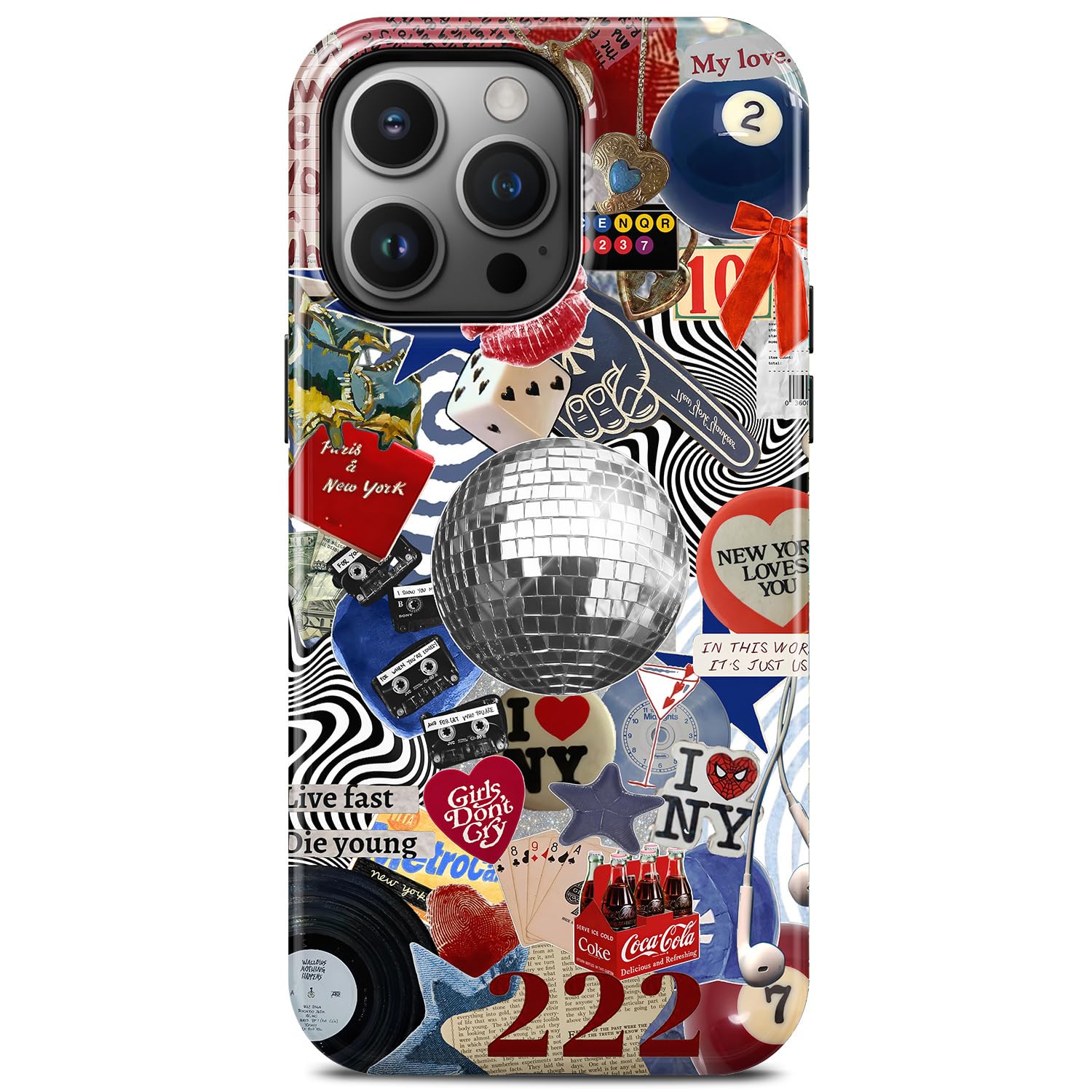 Coque iPhone 13 Pro esthétique Y2K idéale pour vos sorties à Paris - 8
