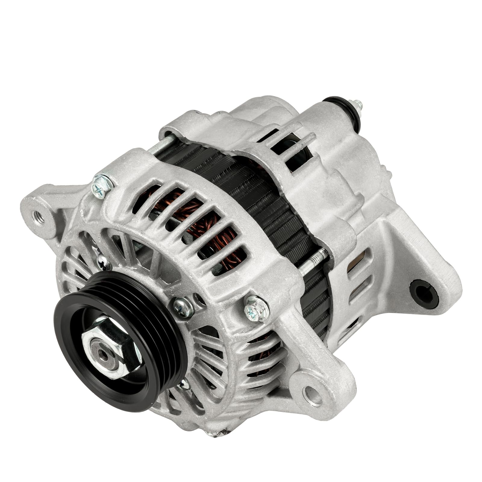 PHILTOP Alternator Compatible with Chevy for 1989-1997 Tracker 1989-1998 Sidekick 1.6L 1995-2001 Metro 1998 Tracker 1989-2001 Swift 1996-1998 X-90 55 Amp 13336N 12V CW 4-Groove GroGroGroPulley ove-image-27