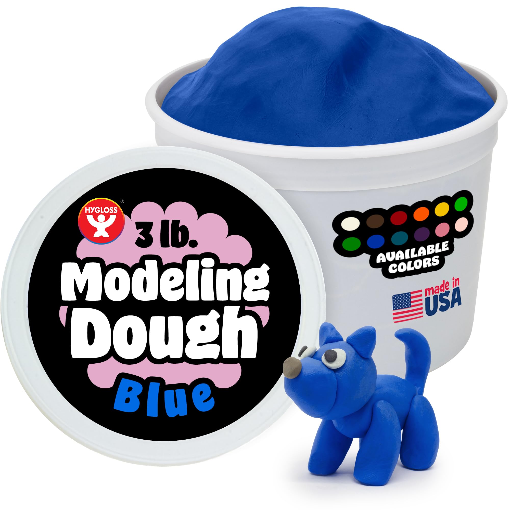 Amazon.com: Hygloss Play Modeling Dough for Kids – Safe & Non