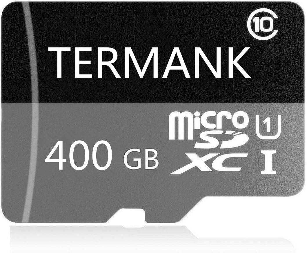 TERMANK Micro SD SDXC Card 400GB High Speed Class 10 Memory