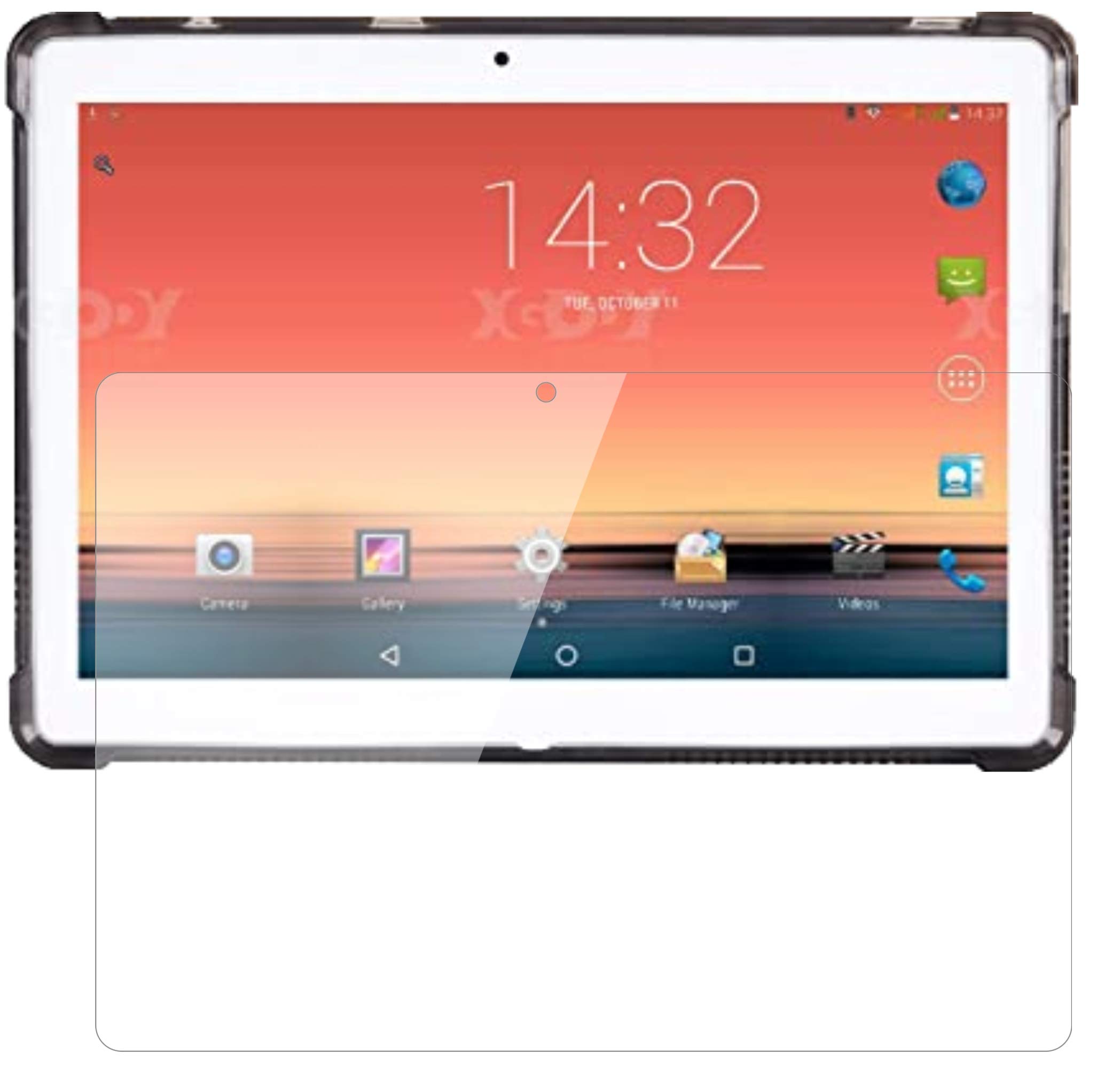 dipos I 2X Pellicola Protettiva Compatibile con Odys Winpad