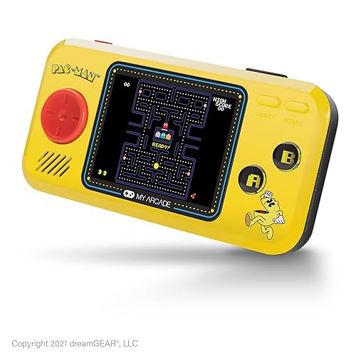 Vista 4 de My Arcade Pocket Player Handheld Game Console: 3 Built In Games, Pac-Man, Pac-Panic, Pac-Mania, Full Color Display, Speaker, Volume Controls
