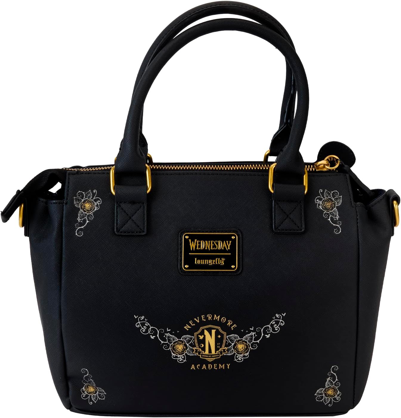 Loungefly MGM Wednesday Typewriter Crossbody Bag