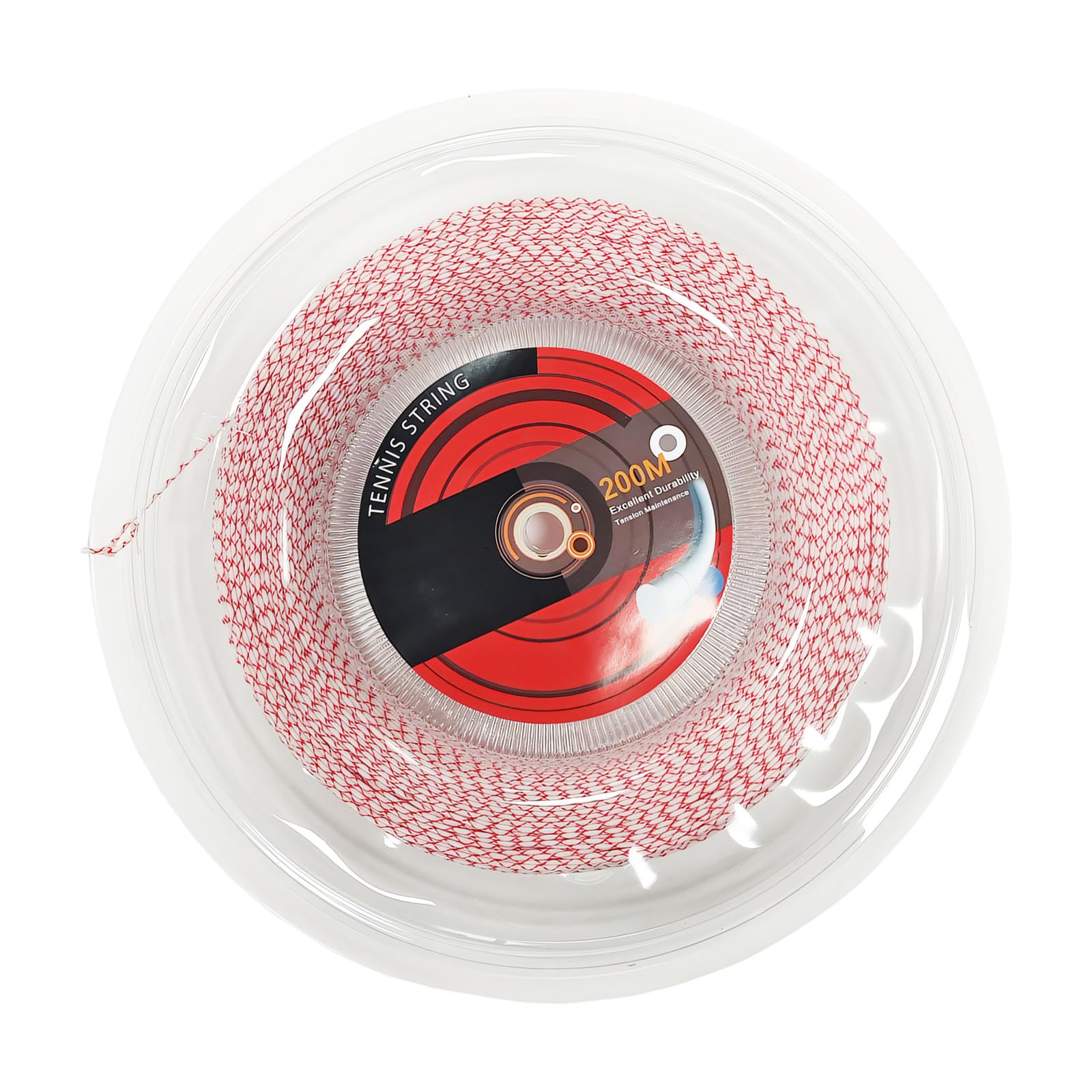 Corda da Tennis Intrecciata per Gioco | Ricarica in nylon multifilamento con risposta elastica e supporto stabile del corde