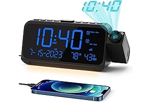 ROCAM Projection Alarm Clock: Essential Companion for Punctuality and Convenience