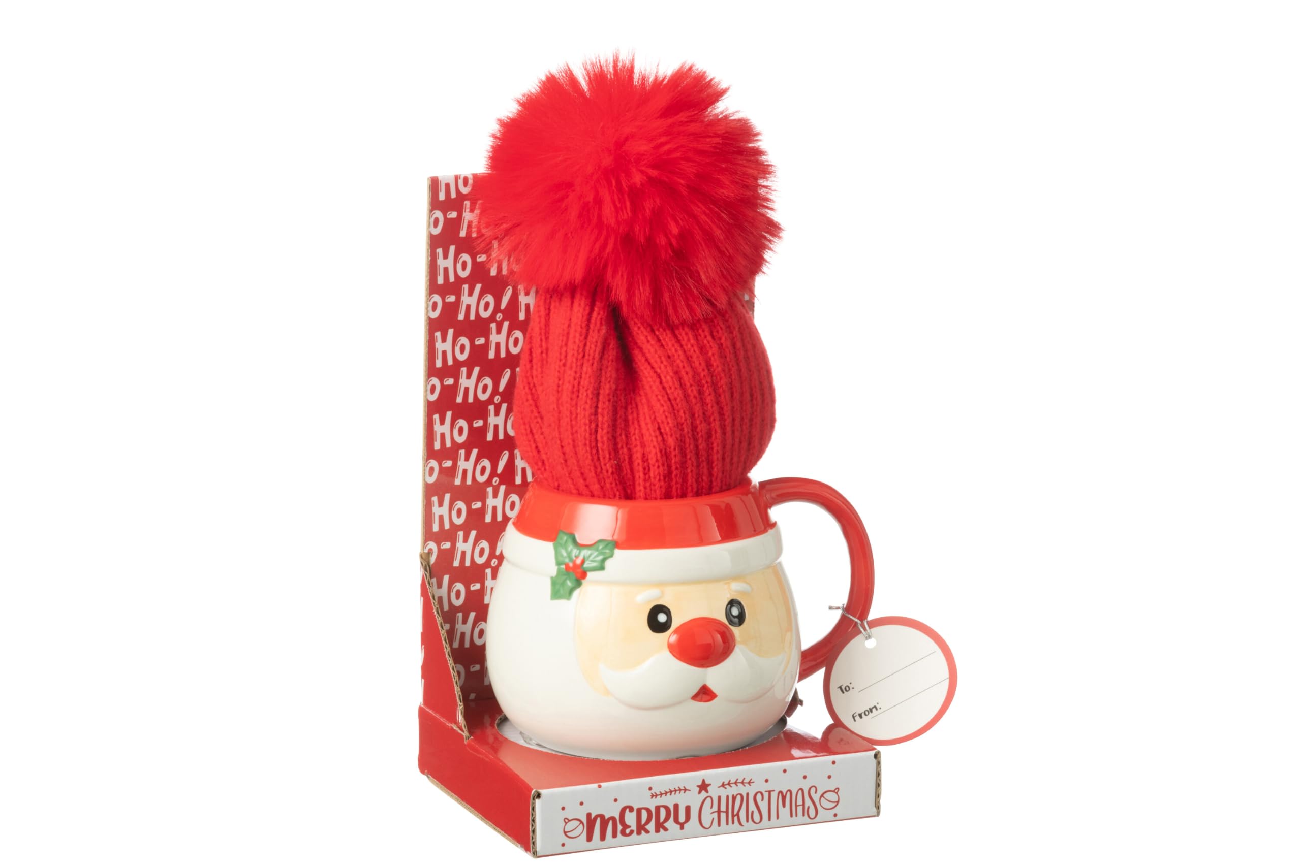 Tasse J-Line de Noël en céramique pour vos matins d'hiver au coin du feu