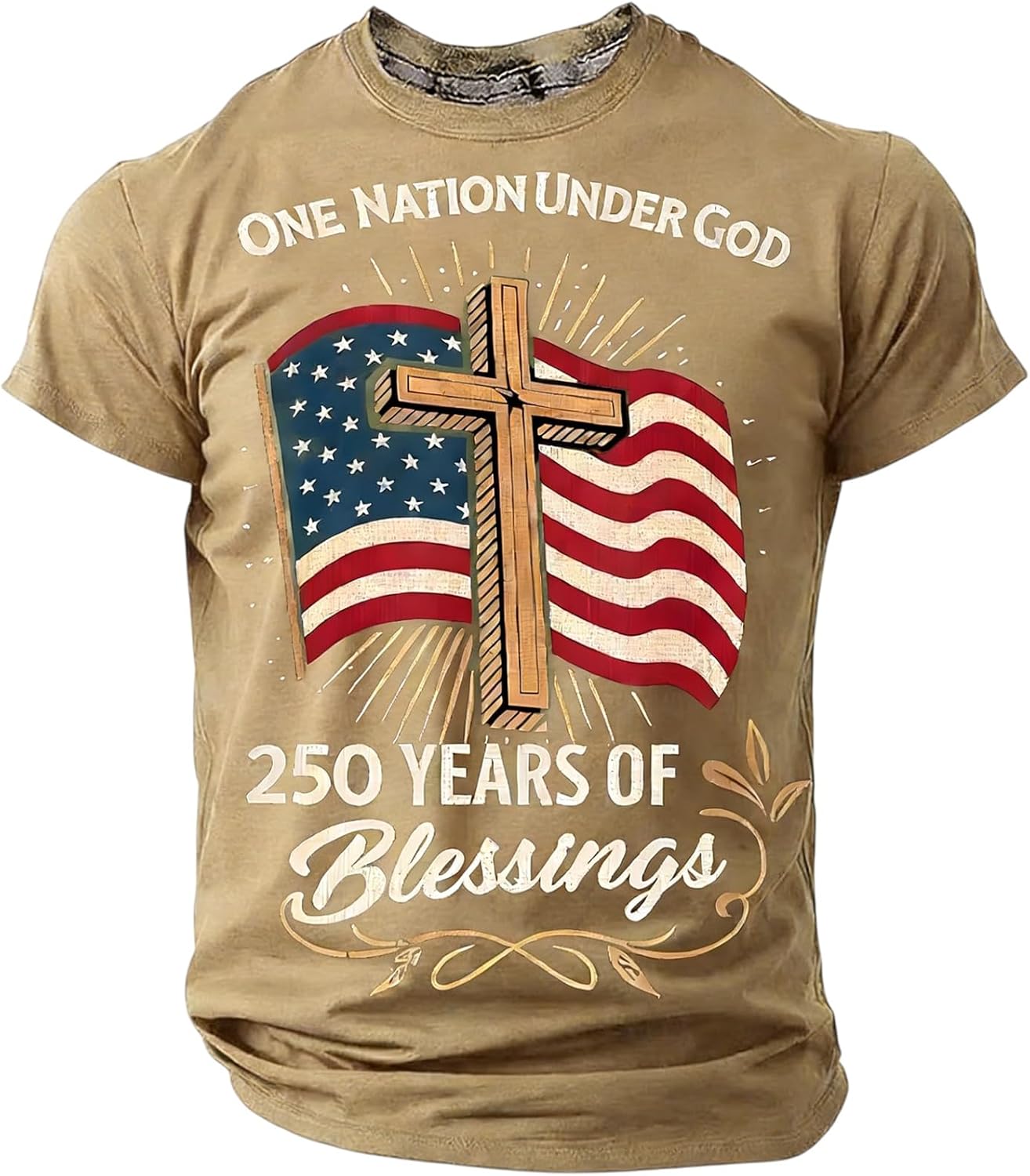 Ymosrh Mens Summer T Shirts Short Sleeve 4th of July America Anniversary USA Flag Print Party Tshirt, S-3XL