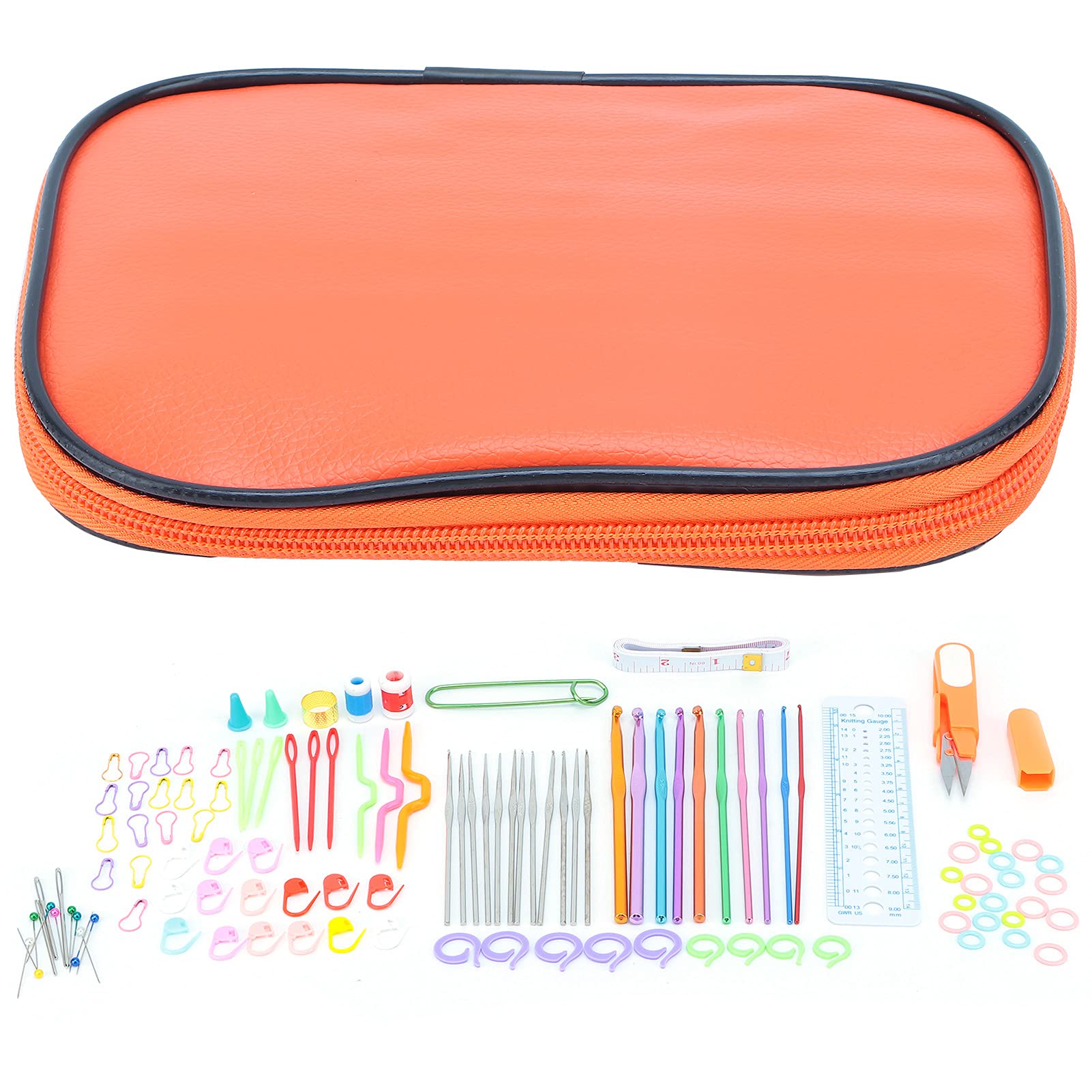 Set Di 22 Uncinetti Per Maglia Ergonomici – 0,6-6,5 Mm Con Accessori In Custodia - 5