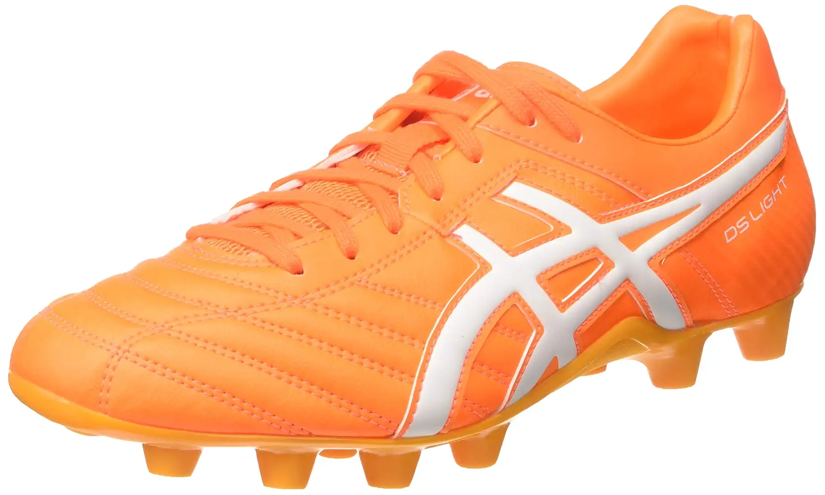 asics DS LIGHT WHITE／SHOCKING ORNGE Asics DS Light Club 2E Wide White / Shocking Orange - Aug
