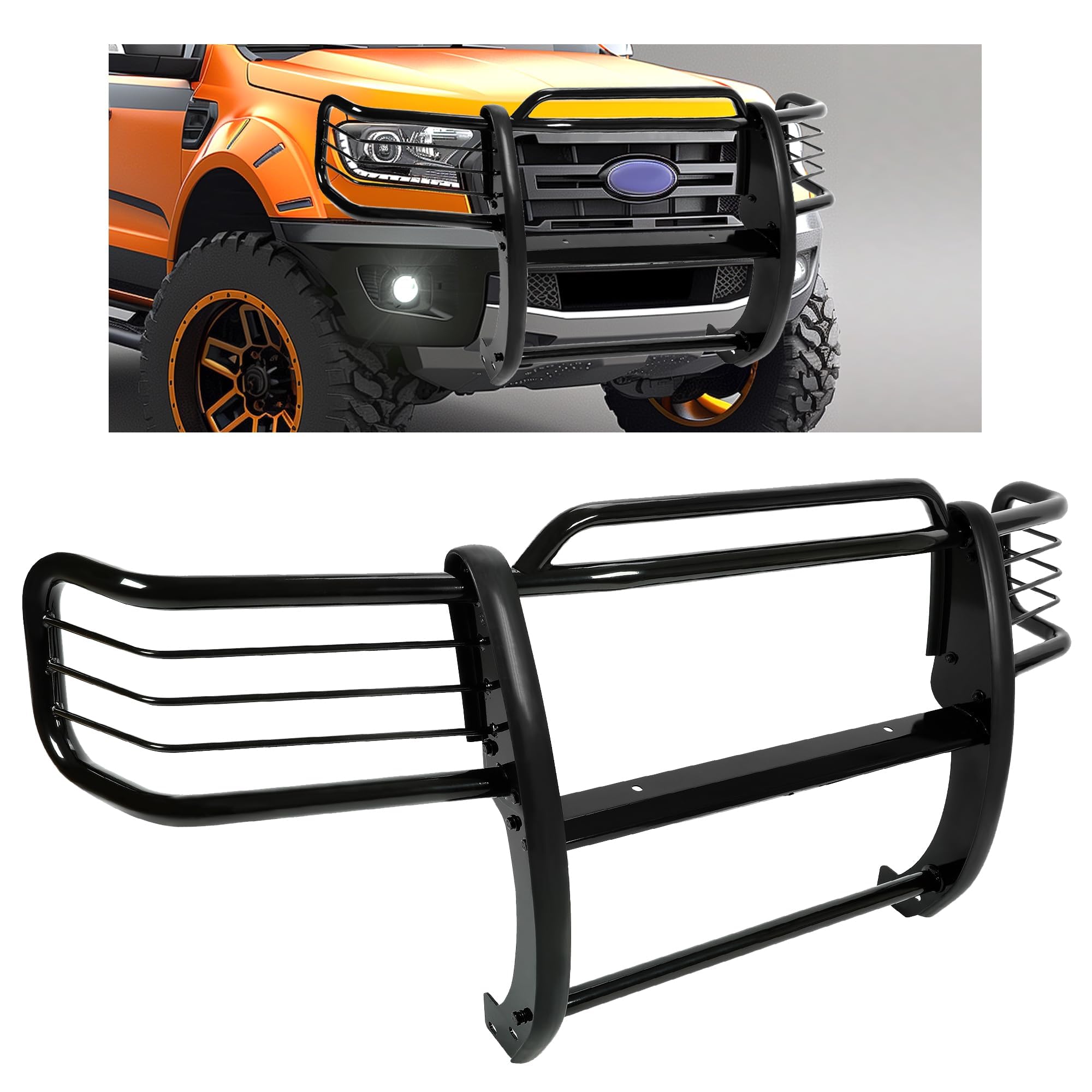 Amazon.com: KUAFU Brush Guard Compatible with 2001-2012 Ford