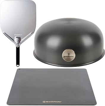 Brod & Taylor Bread-Baking Starter Kit Boule Baking Shell + Bread Steel Max + Bread Peel