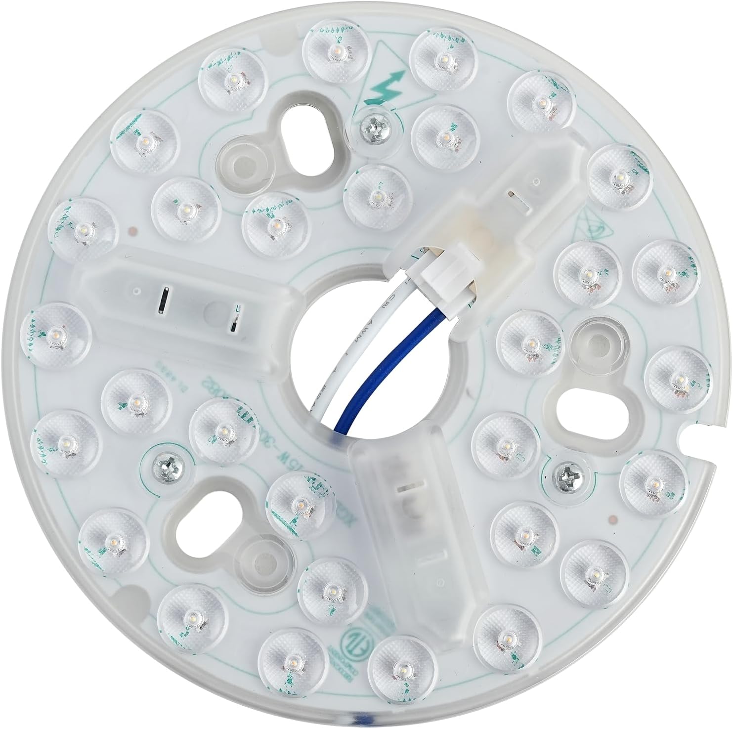 Ceiling Fan Light Retrofit Kit, Ceiling Light Retrofit Kit, 5.3 inch, 3 Color Temperatures, 15 Watts, 1800 Lumens 120V ETL Listed (3CCT)
