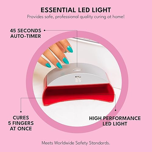 Miniatura 9 de Kits de manicura de alfombra roja para fortalecer y proteger