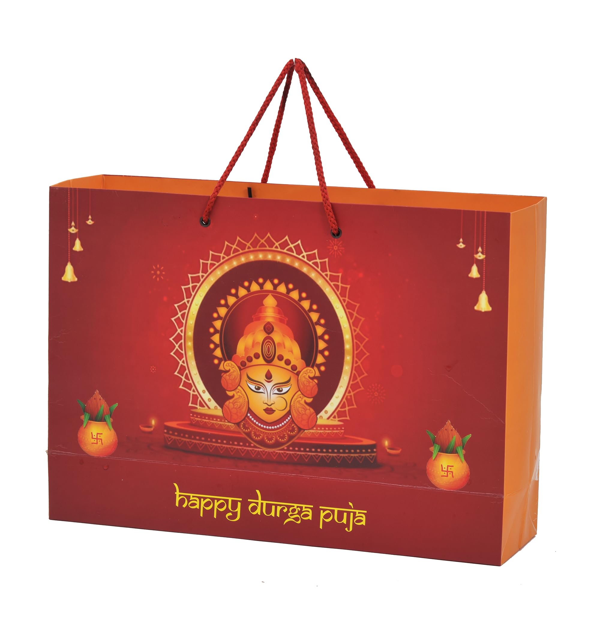 See full amazon price history chart for PPJ ® -HAPPY DURGA PUJA / NAVRATRI / DURGA ASHTMI / DURGOTSAVA/ DURGA MAHOTSAV (10 Pcs.) PAPER CARRY BAG, 10 Inch X 14 Inch X 4 Inch for HOLI FUNCTION/ /RETURN GIFTS/ DIWALI /GANESH CHATURTHI / GANPATI GIFT BAGS/GIFT COVERS(Pack of 10) PPJ ® -HAPPY DURGA PUJA / NAVRATRI / DURGA ASHTMI / DURGOTSAVA/ DURGA MAHOTSAV (10 Pcs.) PAPER CARRY BAG, 10 Inch X 14 Inch X 4 Inch for HOLI FUNCTION/ /RETURN GIFTS/ DIWALI /GANESH CHATURTHI / GANPATI GIFT BAGS/GIFT COVERS(Pack of 10) (B0DFYKRR9W) Amazon Price History, Amazon Price Tracker