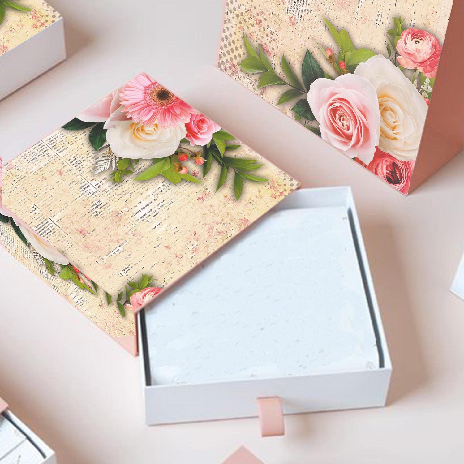 CrafTreat – Decorazioni In Truciolato A Forma Di Rosa “Hello Gorgeous” – Fustellati Per Scrapbooking E Biglietti – 14,9 X 15,2 Cm - 2