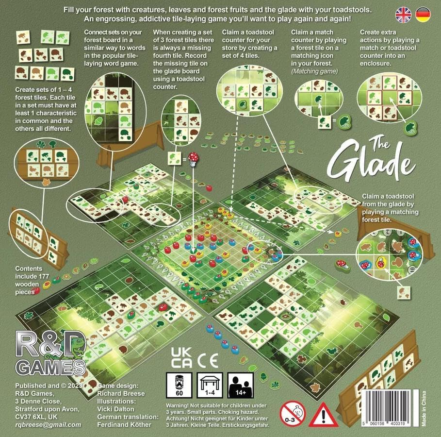 Miniatura 3 de The Glade by R&D Games, Juego de mesa de estrategia
