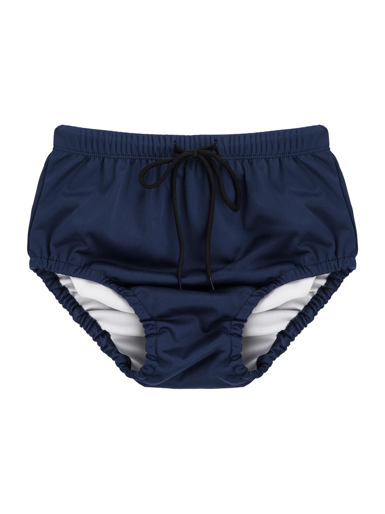 Special Needs Kids Swim Diapers Incontinence Swimwear Navy Blue 5-8 Years