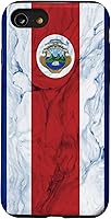 Vista 18 de Costa Rica Flag and Elegant Background - Costa Rican Pride Case for iPhone 17