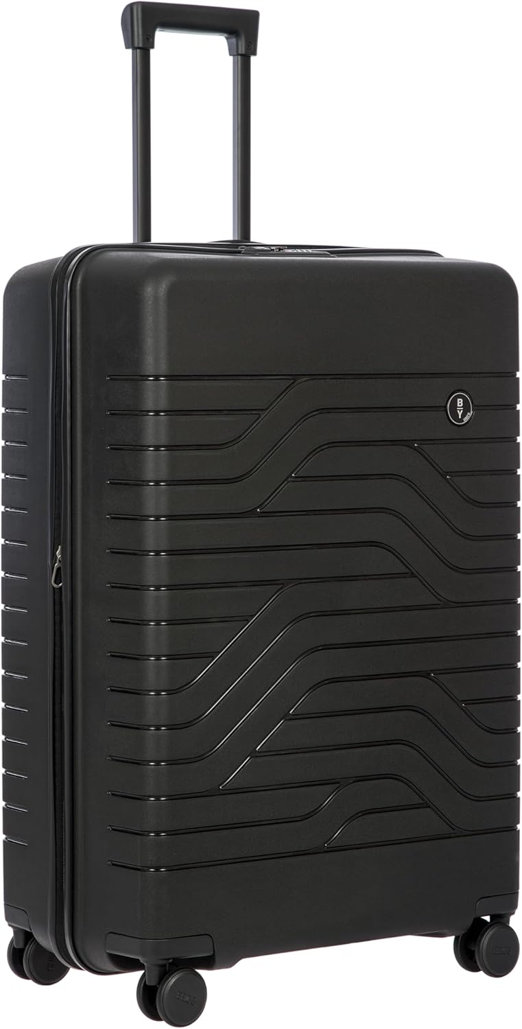 Bric's B|Y Ulisse Set of 2 Spinners - Lightweight Hardside 21" Expandable Carry on Spinner and 30" Expandable Check in Spinner - Black - Image 7