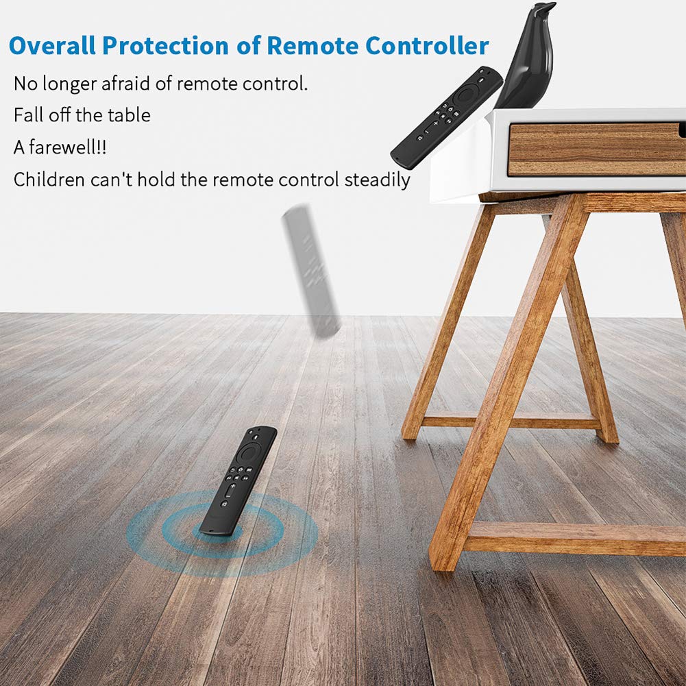 Cubierta Protectora de Control Remoto de Silicona Luminosa para Fire TV Stick 4K / Fire TV (3ra generación) / Fire TV Cube Funda a Prueba de Golpes