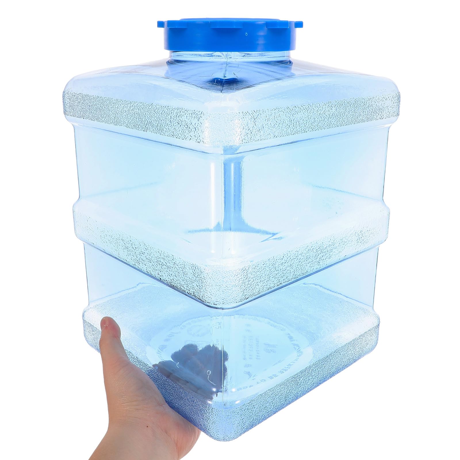 ULTECHNOVO Camping Wasserkanister 10 L aus Pvcpc mit Griff Tragbarer Wasserbehälter für Trinkwasser Outdoor Wasserspeicher für Camping Haushalt und Auto