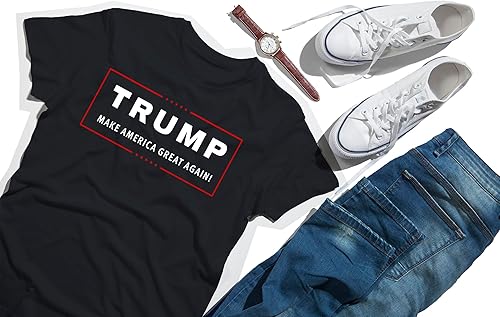 Miniatura 2 de AW Fashions Camiseta del presidente Trump 2024 Make America Great Again Take America Back MAGA Election Save USA Tee