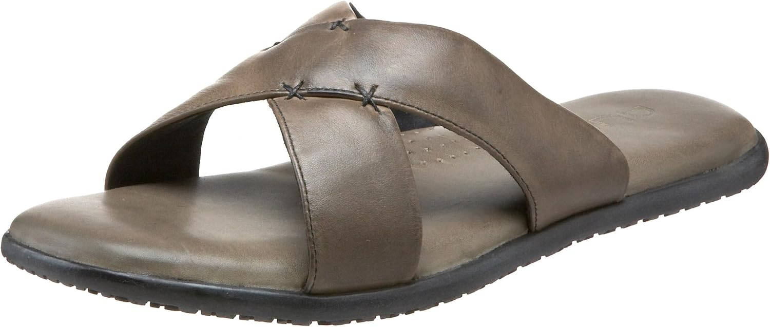 Auri Men's Draco Slide,Grey,44 EU/11 M US Sandals
