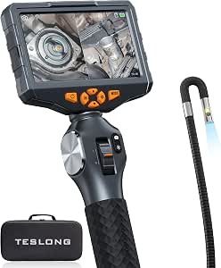 Teslong TD500 6.5mm Articulating Borescope with Dual Lens Endoscope Review UK