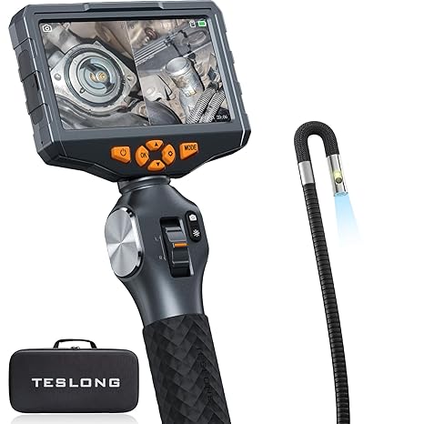 Teslong Dual Lens Borescope Camera & Articulating Borescope