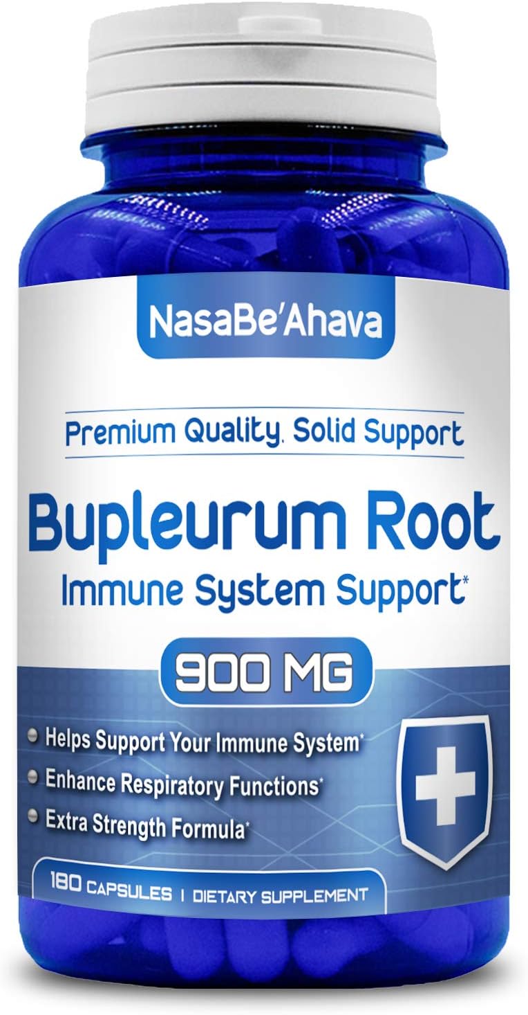 Bupleurum Root 900mg 180 Capsules Extra Strength Formula