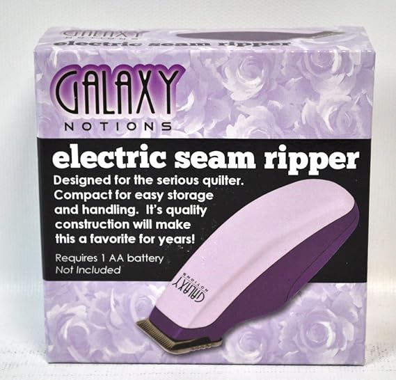 Galaxy Notions Electric Seam Ripper Battery Operated (Purple)