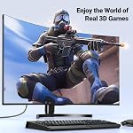 UGREEN 4K HDMI 2.0 Cable Braided High Speed Cord 18Gbps with Ethernet Support 4K 60HZ 3D 1080P Audio Return Compatible for Switch, PS5 PS4, PS3, TV Box, HDTV - 1.5 Feet