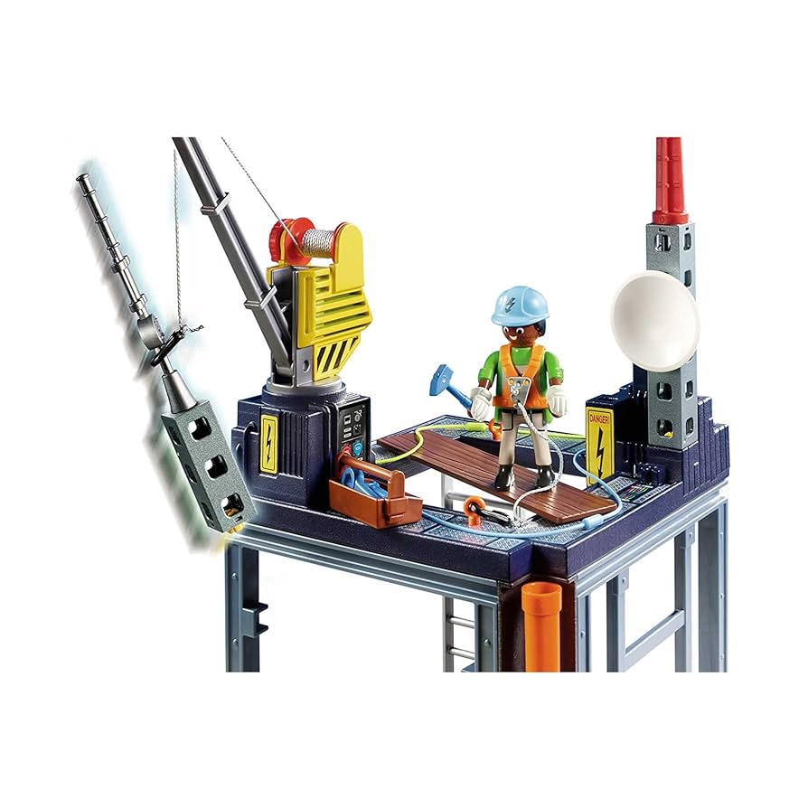 【プレイモービル】playmobil 6144 スーパーセット建築現場・建設現場 Amazon.co.jp: プレイモービル 建築現場 道路工事(2023) 71045