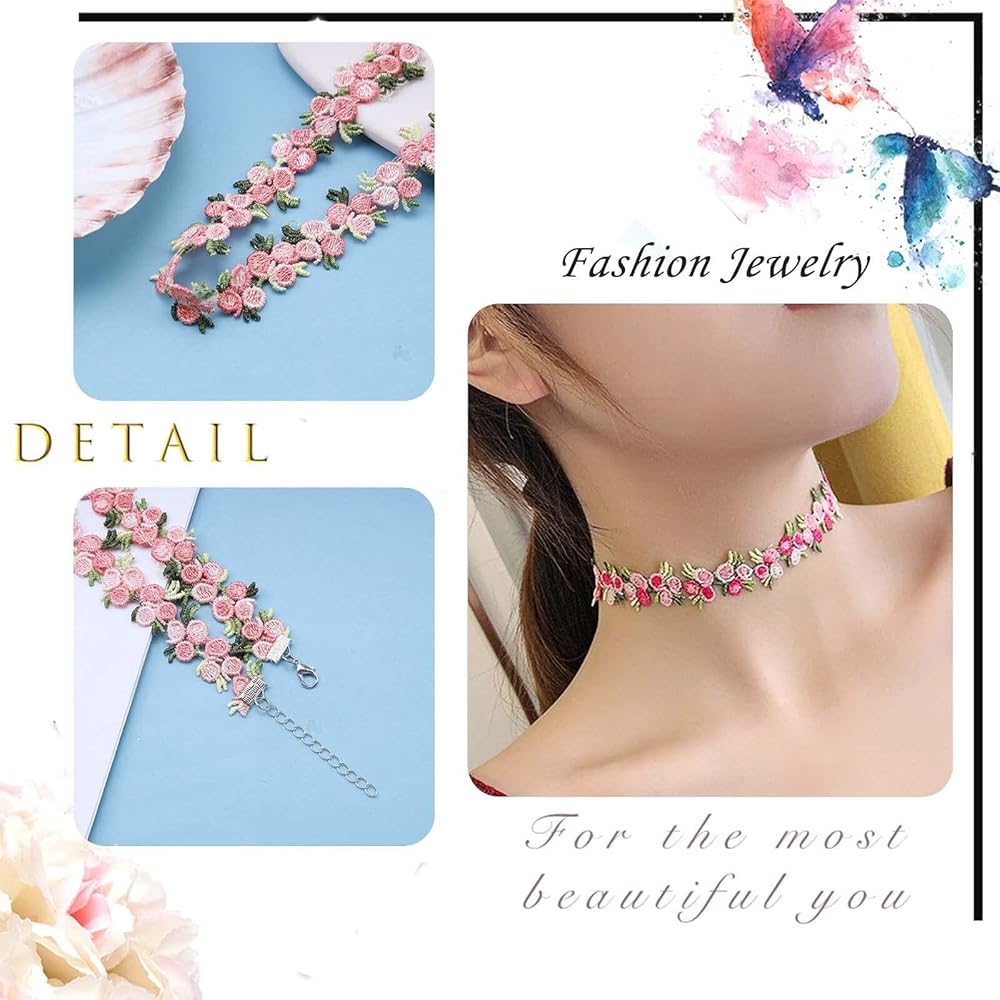 【Anyone more】[Flower Choker SET] Bohemian Layered Knit OP $_57.JPG?set_id=8800005007
