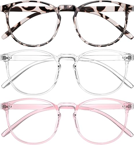 Miniatura 13 de Gafas de luz azul para mujeres y hombres, antifatiga ocular, gafas de bloqueo de luz azul, gafas ligeras retro para juegos