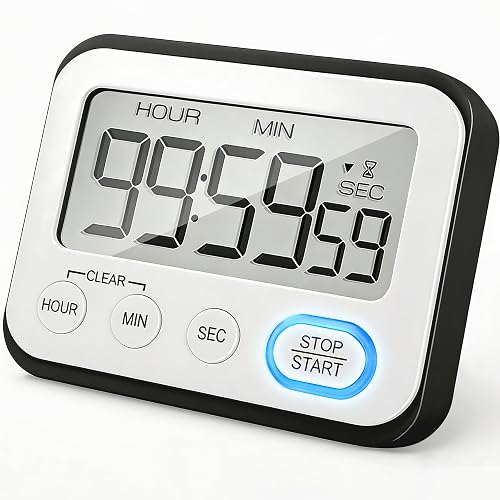 VOULOIR Digital Kitchen Timer Magnetic Loud Alarm