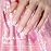 RARJSM Nude Gel Nail Polish Pale Pink Jelly Shimmery Nail Gel Polish Sparkly Silver Glitter Translucent Milky Pink French Manicure Natural Skin Tone Color 15ml Soak off UV LED Cured Nail Art Salon