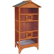 Karlie Aviary Wood Nevada L 78 cm W 57 cm H 157 cm