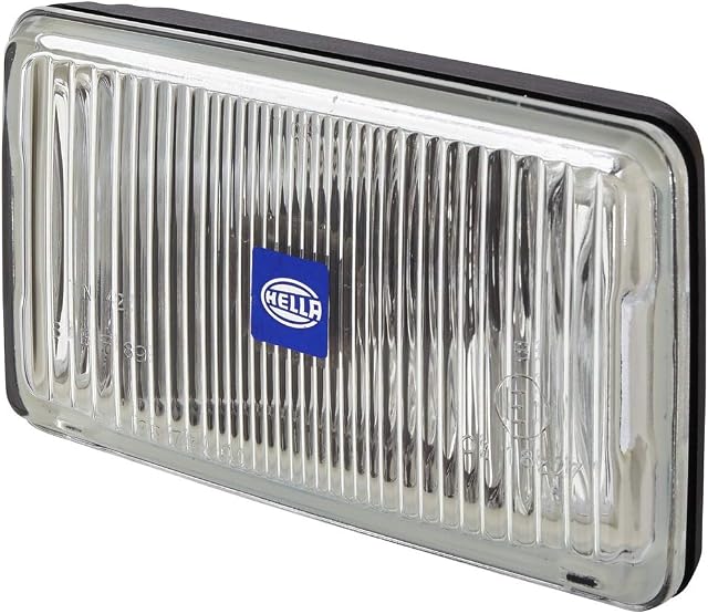 HELLA - halogenowy reflektor przeciwmgielny - Comet 450 - 12 V - prostokątny - montaż/montaż - krystalicznie czysta szyba rozpraszająca - kolor szyby świetlnej: biały - prawy/lewy - 1NB 005 860-331