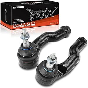 A-Premium Pair Of Front Outer Tie Rod Ends – Compatible With Ford Escape, Mazda Tribute, Mercury Mariner (2001-2009)