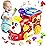 Baby Toys for 1 Year Old Boy Girl Gift Musical Train Baby Toys 6-12 12-18 Months,Early Educational Learning Montessori Kids Toys with Blocks/Light Toddler Christmas Birthday Gifts for 1 2 3 Year Old