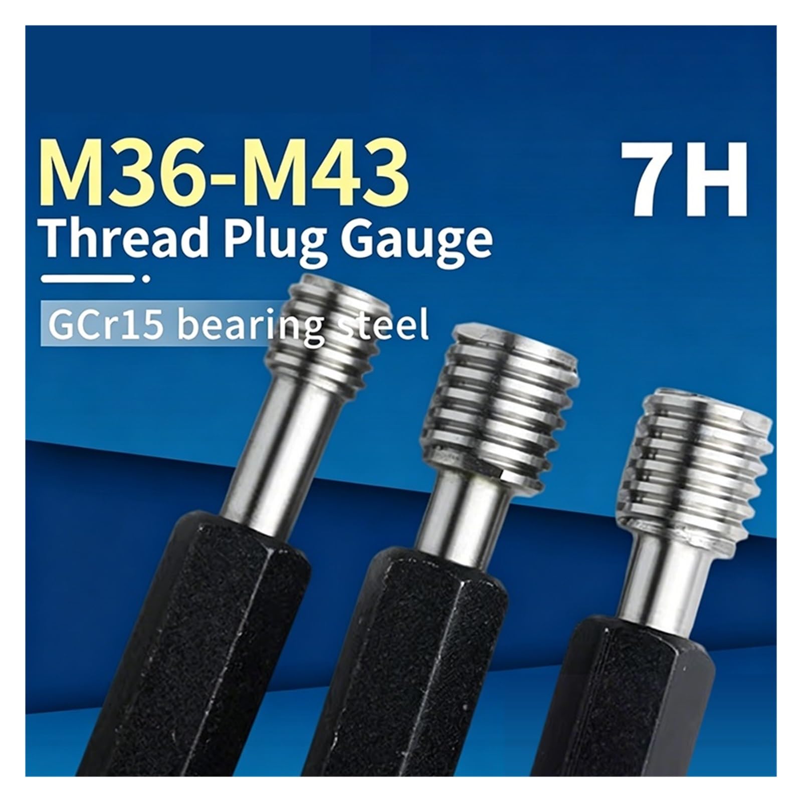 Calibro a tampone filettato Calibro for filettatura misura 1 pezzo 7H M36-M43 acciaio metrico fine(M39X0.75-7H)