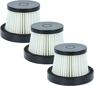 vhbw 3X Staubsaugerfilter kompatibel mit BuTure JR700, JR400 Staubsauger - Schmutzfilter, Filtereinheit