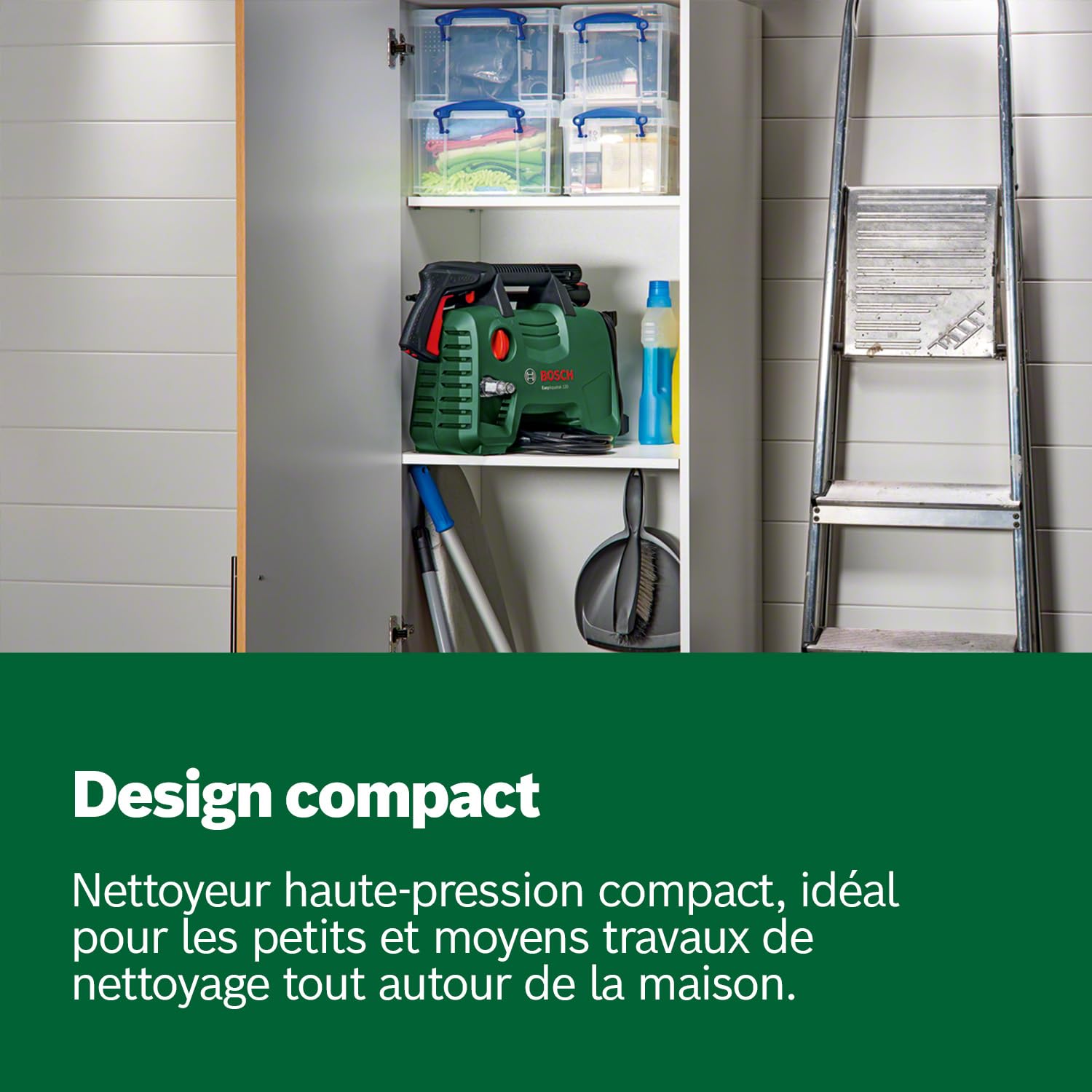 Bosch Nettoyeur Haute Pression EasyAquatak 120 (1 500 W, Pression : 120 Bar, Emballage Carton)